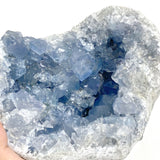 3 Pieces Large Blue Celestite Cluster Home Decor -Wholesale Crystals