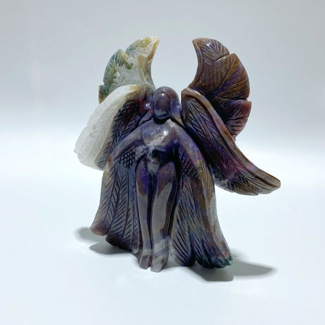 3 Pieces Large Ocean Jasper Seraphim Angel Carving - Wholesale Crystals