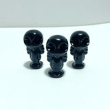 3 Types Jack Skellington's Bride Sally Carving Wholesale Obsidian Sodalite Blue Aventurine - Wholesale Crystals