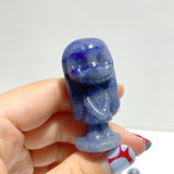 3 Types Jack Skellington's Bride Sally Carving Wholesale Obsidian Sodalite Blue Aventurine - Wholesale Crystals