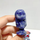 3 Types Jack Skellington's Bride Sally Carving Wholesale Obsidian Sodalite Blue Aventurine - Wholesale Crystals