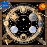 3 Zodiac Starry Sky Tarot Tablecloth - Wholesale Crystals