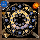 3 Zodiac Starry Sky Tarot Tablecloth - Wholesale Crystals