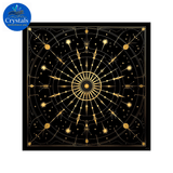 3 Zodiac Starry Sky Tarot Tablecloth - Wholesale Crystals