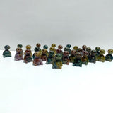 30 Pieces Ocean Jasper Voodoo Doll Carving - Wholesale Crystals