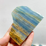 32 Pieces Blue Onyx Slab - Wholesale Crystals