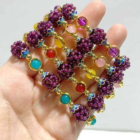 5 Types Garnet DIY Bracelets Wholesale