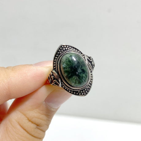 34 Pieces Seraphinite Ring - Wholesale Crystals