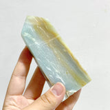 23 Pieces Caribbean Calcite Four-Sided Points