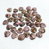 3CM Rhodonite Heart Wholesale - Wholesale Crystals