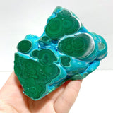 4 Pieces High Quality Chrysocolla Mixed Malachite Slab Specimen 6 - Wholesale Crystals