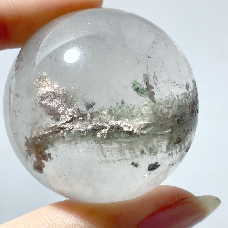 4 Pieces Unique Garden Quartz Sphere - Wholesale Crystals