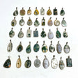 40 Pieces 8th Vein Ocean Japser Pendants -Wholesale Crystals