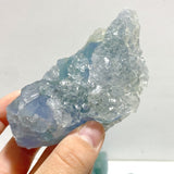 40 Pieces Blue Fluorite Mixed Calcite Raw Stone Specimen For Collection - Wholesale Crystals