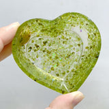 40 Pieces Different Materials Gravel Chips Mixed Heart Shape Bowl Carving - Wholesale Crystals