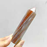 41 Pieces Stripe Agate Points - Wholesale Crystals