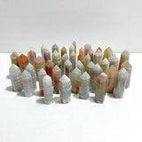 41 Pieces Stripe Agate Points - Wholesale Crystals