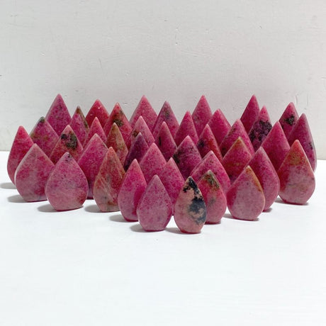 42 Pieces High Quality Rhodonite Arrow Head Shape -Wholesale Crystals