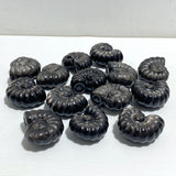 Silver Sheen Obsidian Conch Carving Wholesale