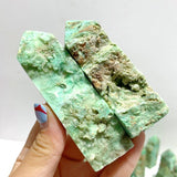 44 Pieces Indonesia Turquoise Druzy Geode Tower Point - Wholesale Crystals