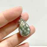 45 Pieces Vein Ocean Japser Pendant -Wholesale Crystals