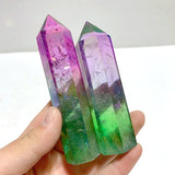 47 Pieces Aura Clear Quartz Point Clearance - Wholesale Crystals