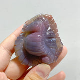 49 Pieces Africa Red Agate Sea Animals Carving -Wholesale Crystals