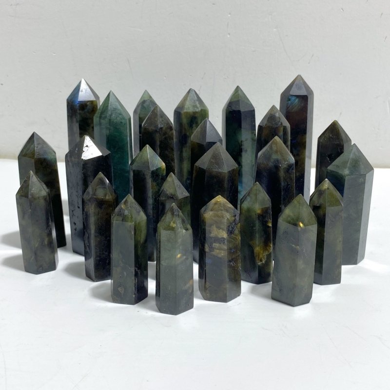 5-10cm Normal Quality Labradorite Point Wholesale -Wholesale Crystals