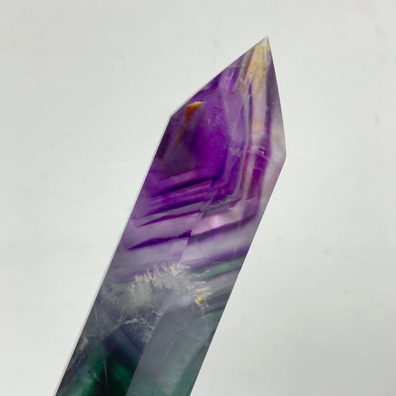5 Pieces Large Fluorite Crystal Point -Wholesale Crystals