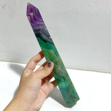 5 Pieces Large Fluorite Crystal Point -Wholesale Crystals