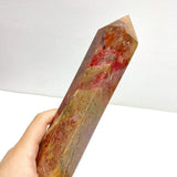 5 Pieces Large Rhodonite Points - Wholesale Crystals