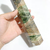 5 Pieces Tall Green Stripe Jasper Point 4 -Wholesale Crystals
