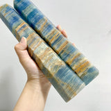 5 Pieces Tall High Quality Blue Onyx Point -Wholesale Crystals