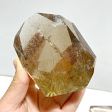 5 Pieces Unique Golden Rutile Quartz Free Form - Wholesale Crystals