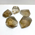 5 Pieces Unique Golden Rutile Quartz Free Form - Wholesale Crystals