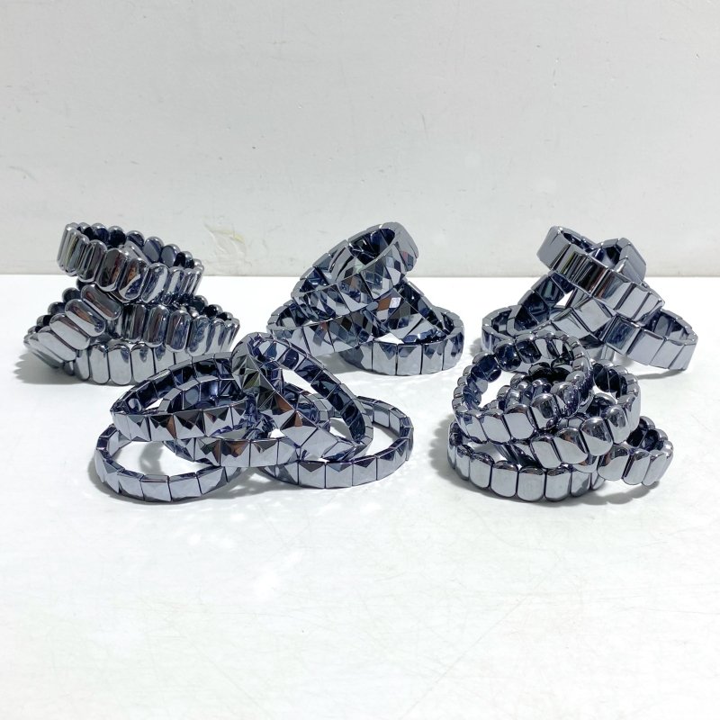 5 Styles Terahertz Stone Bracelets Wholesale - Wholesale Crystals