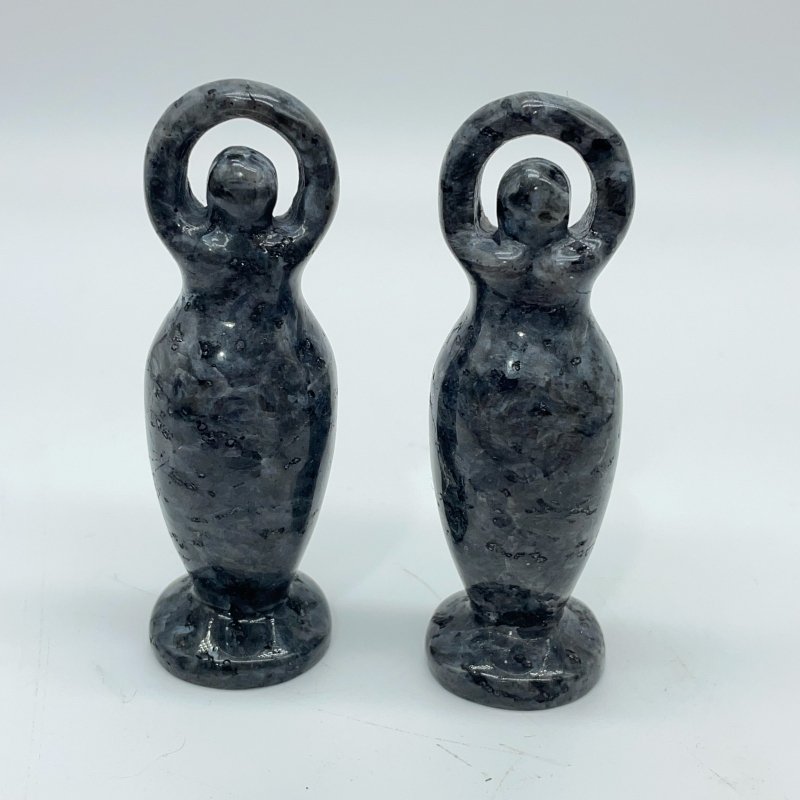 5 Types Spiral Goddess Carving Wholesale Obsidian Fluorite -Wholesale Crystals