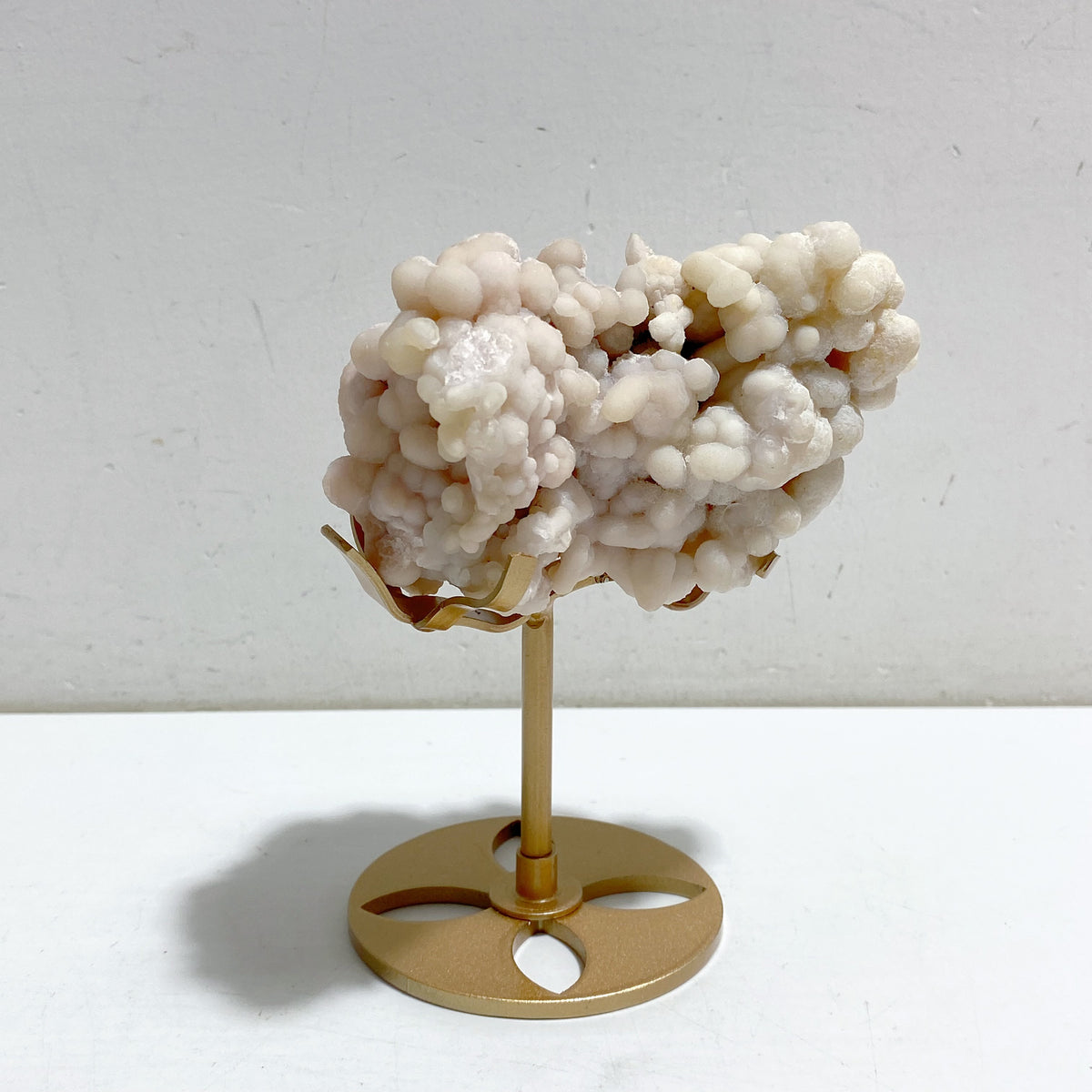 4 Pieces Raw Stilbite Specimen With Stand #5