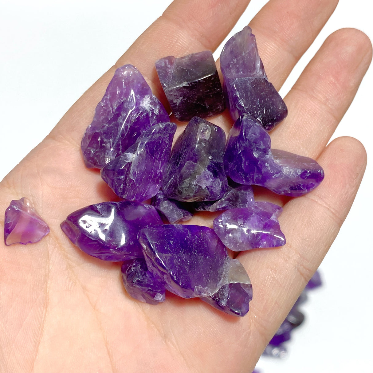 2 Types Polished Amethyst Crystal Wholesale