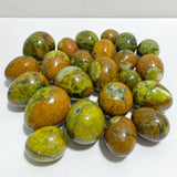 23 Pieces Green Opal Eggs (Defect)