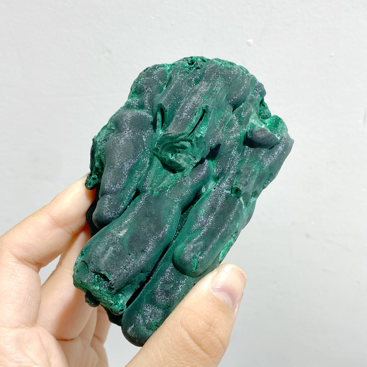 12 Pieces Beautiful High Quality Raw Malachite Specimen