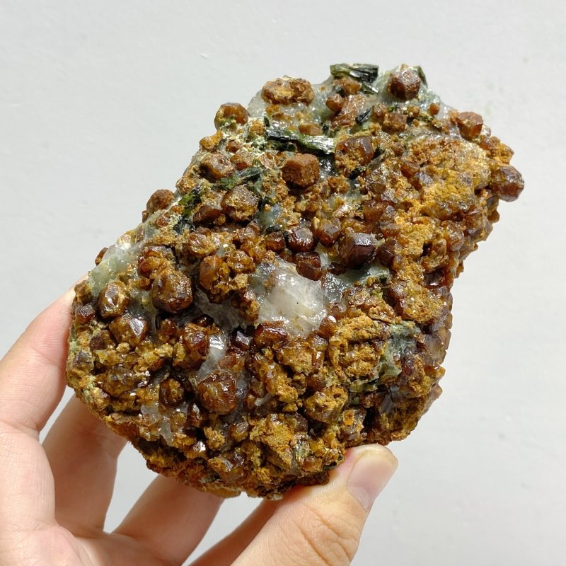 6 Pieces Large Garnet Specimen Raw Stone -Wholesale Crystals