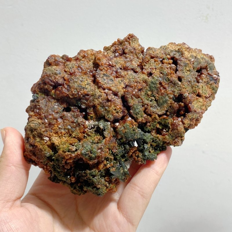 6 Pieces Large Garnet Specimen Raw Stone -Wholesale Crystals