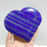 6 Pieces Large Lapis Lazuli Heart -Wholesale Crystals