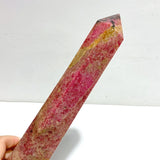 6 Pieces Large Rhodonite Points - Wholesale Crystals