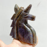 6 Pieces Ocean Jasper Unicorn Carving - Wholesale Crystals