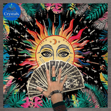6 Sun & Moon Tarot Tablecloth - Wholesale Crystals