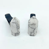 6 Types Crystal Point Car Air Vent Clips Crystal Wholesale Car Accessories Howlite Tiger Eye -Wholesale Crystals