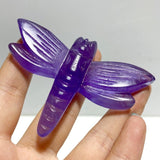 6 Types Dragonfly Crystal Carving Wholesale Caribbean Calcite Rose Quartz - Wholesale Crystals