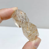 63 Pieces Mini Red Rutile Quartz Free Form Accessories For Jewelry Making DIY Pendant -Wholesale Crystals